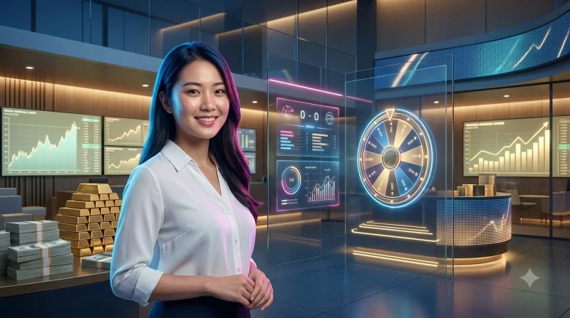 Minh họa khái niệm mức cược vòng quay TG88 là gì và cơ chế trừ tiền mỗi lượt quay