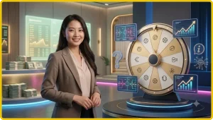 Minh họa khái niệm mức cược vòng quay TG88 là gì và cơ chế trừ tiền mỗi lượt quay