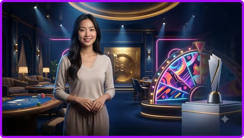 Tổng quan grand prize arcade spin game TG88 và cơ chế lucky spin game